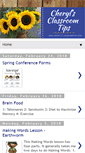 Mobile Screenshot of cherylsclassroomtips.com